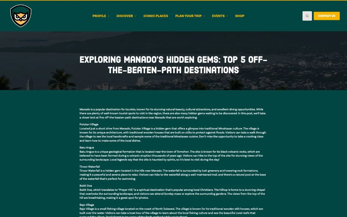 Portfolio - MadebyVK - WordPress Web Design Jakarta, Indonesia